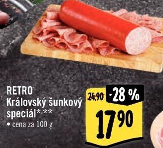 Salám šunkový královský speciál Albert Retro