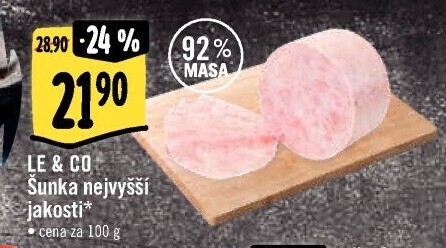 Šunka nejvyšší jakosti LE&amp