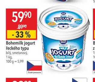 Bohemilk jogurt řeckého typu