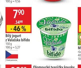 Bílý jogurt z Valašska bifido