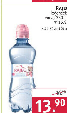 Kojenecká voda Rajec