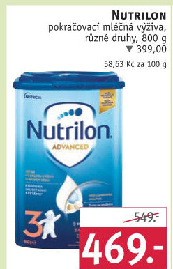 Kojenecká výživa Nutrilon Advanced