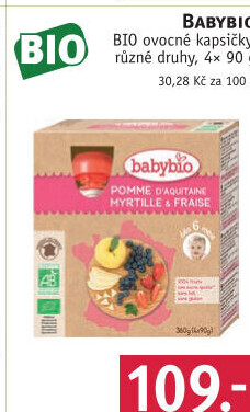 Ovocná kapsička Babybio