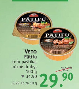 Paštika Patifu Veto