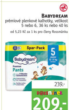 Pleny dětské Babydream Premium Pants