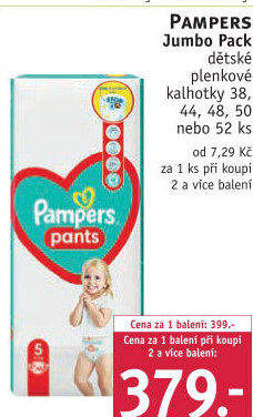 Pleny dětské Pampers Pants