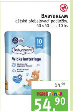 Podložky přebalovací Babydream