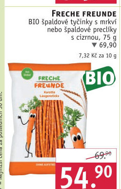 Špaldové tyčinky bio Freche Freunde