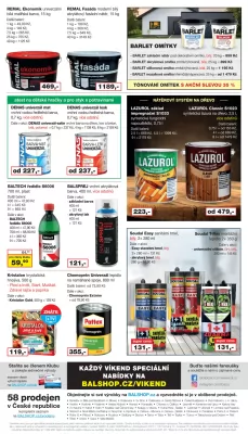 akční leták Barvy a laky drogerie 9.5.2023-4.6.2023