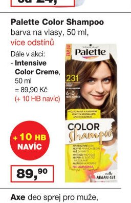 Palette Color Shampoo