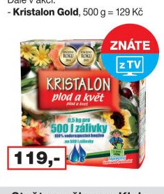 KRISTALON krystalická hnojiva