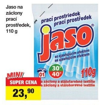 Prací prostředek na záclony Jaso