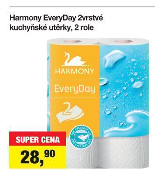 Utěrky kuchyňské 2vrstvé Every Day Harmony