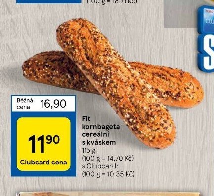 Fit kornbageta cereální s kváskem