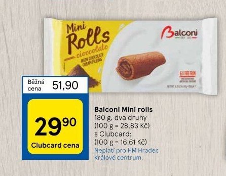 Balconi Mini rolls