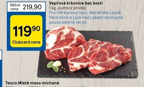 Vepřová krkovice bez kosti