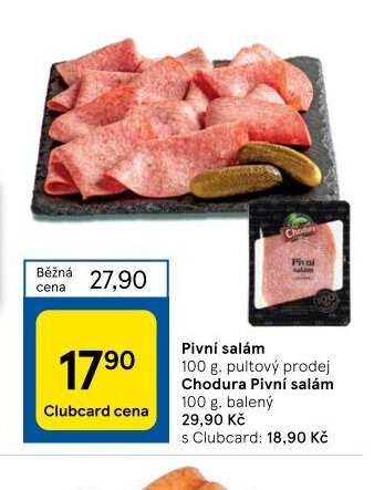Pivní salám