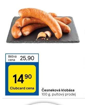Česneková klobása