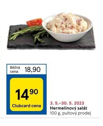 Hermelínový salát