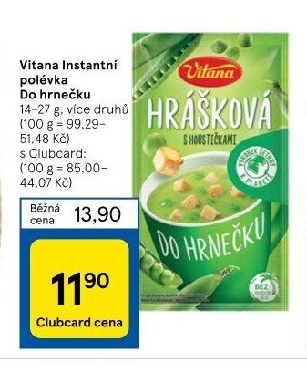 Vitana Instantní polévka Do hrnečku
