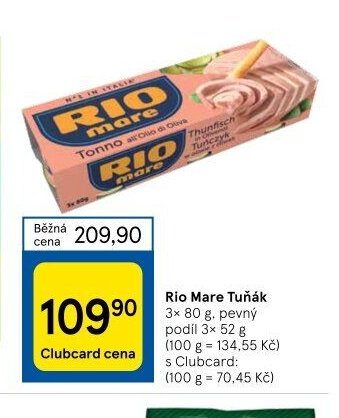 Rio Mare Tuňák