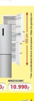 gorenje Kombi chladnička NRK6192AW5