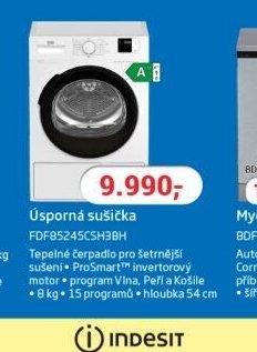 Úsporná sušička FDF85245CSH3BH