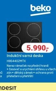 Indukční varná deska HII64402MTX