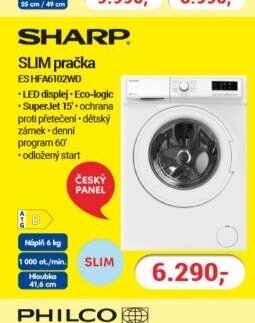Slim pračka