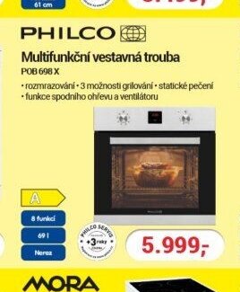 Multifunkční vestavná trouba POB 698 X