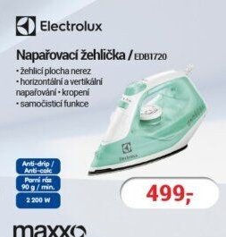 Electrolux Napařovací žehlička EDB1720