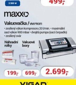 Maxxo Vakuovačka VM PROFI