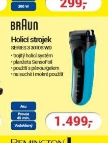 Braun Holicí strojek Series 3 3010S WD