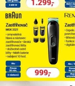 Braun Zastřihovač MGK 3321