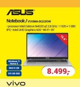 ASUS Notebook V510MA-BQ1205W