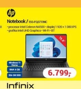 HP Notebook 15S-FQ3711NC