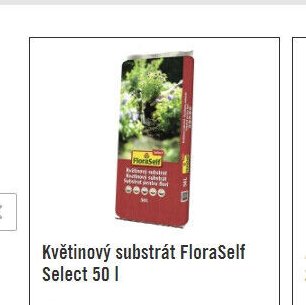 Květinový substrát FloraSelf Select 50 l - Hornbach akcniletaky.com