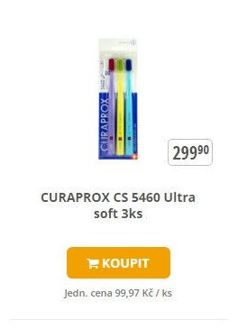 CURAPROX CS 5460 Ultra soft 3ks