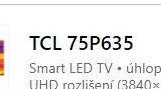 TCL 75P635