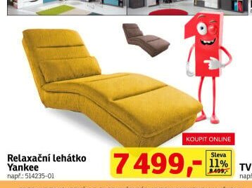 Relaxační lehátko Yankee - ASKO akcniletaky.com