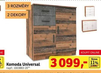 Komoda Universal - ASKO akcniletaky.com