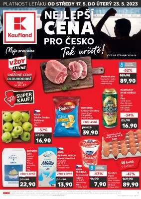 akční leták Kaufland 17.5.2023-23.5.2023