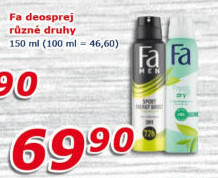 Deodorant sprej Fa
