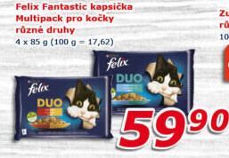 Kapsičky pro kočky Duo Felix Purina