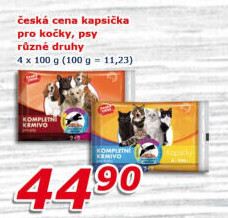 Kapsičky pro psy Česká cena