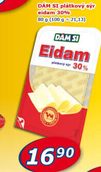 Sýr Eidam 30% Dám si