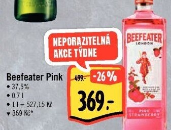 Gin Pink Beefeater