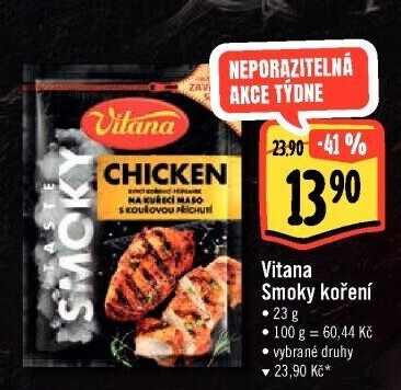 Koření Smoky Vitana
