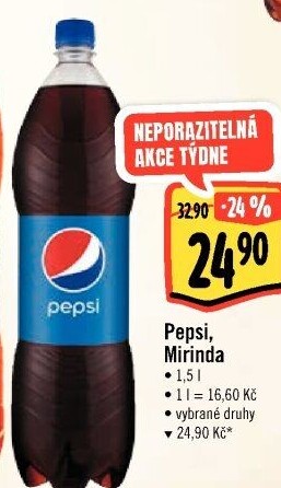 Limonáda Pepsi