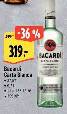 Rum Carta Blanca Bacardi
